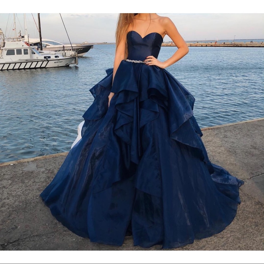 SOLD——-Sherri Hill 51701 Dress - Picture 1 of 7